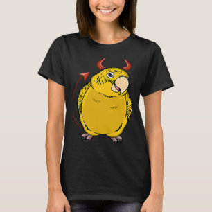 Enge Duivel kostuum Parrot I Gele Lutino Budgie T-shirt
