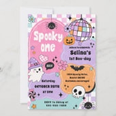 Enge Eén Halloween Verjaardag Kaart (Voorkant)