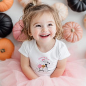 Enge Eén Halloween Verjaardag roze kleine Boo