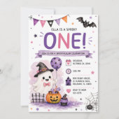 Enge Een Halloween Verjaardagsfeestje Kaart (Voorkant)