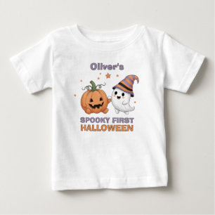 "Enge eerste Halloween" Schattig spookje & pompoen