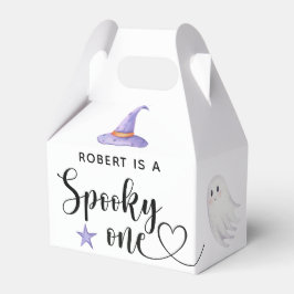 Enge eerste verjaardagsfeestje met Halloween Bedankdoosjes