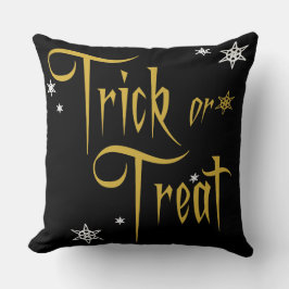 Enge Elegant Gouden Trick or treat Sierkussen