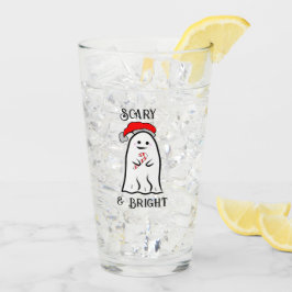 Enge en Bright Candy Cane Ghost Glas