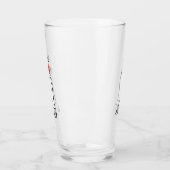 Enge en Bright Candy Cane Ghost Glas (Links)