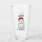 Enge en Bright Candy Cane Ghost Glas (Voorkant)