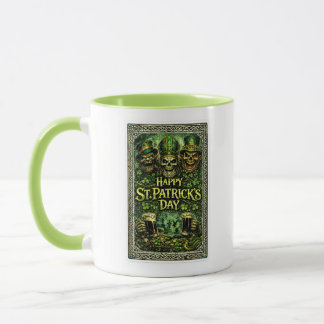 Enge en donkere St.Patrick's Day ontwerp Mok
