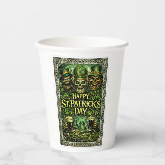 Enge en donkere St.Patrick's Day ontwerp Papieren Bekers