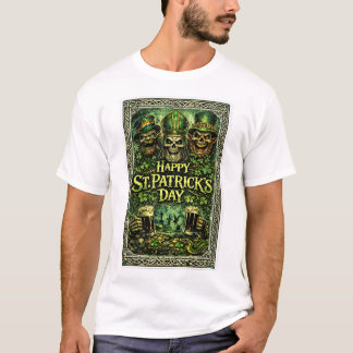 Enge en donkere St.Patrick's Day ontwerp T-shirt