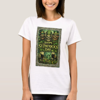 Enge en donkere St.Patrick's Day ontwerp T-shirt