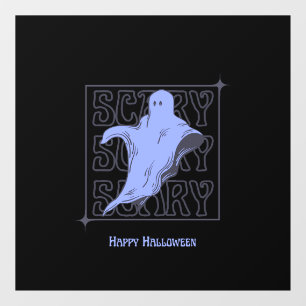 Enge Enge Enge Geest Poster - Gelukkig Halloween Raamsticker