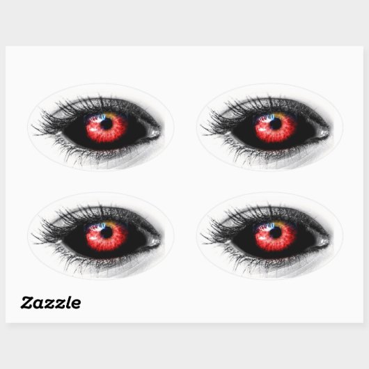 Enge Eyeball Halloween Spooky Sticker (Vel)