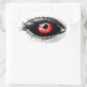 Enge Eyeball Halloween Spooky Sticker (Tas)