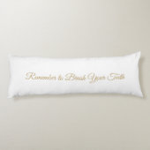 Enge-ezel tanden lichaam kussen (Achterkant)