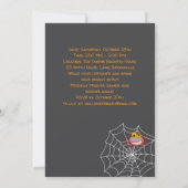 Enge Fangtastische Halloween-feest Kaart (Achterkant)