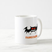 Enge Fangtastische Halloween-feest Koffiemok (Voorkant rechts)