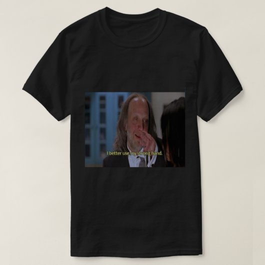 enge filmsterke hand Actief T-shirt (Design voorkant)