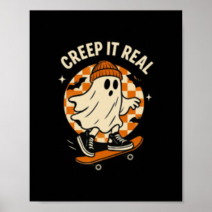 Enge Geest Skateboarden Maakt Het Echt Grappig Hal Poster