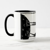 Enge geit als je koffie drinkt! Abstract Mok (Links)
