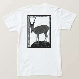 Enge geit die je dreigend aanstaart t-shirt