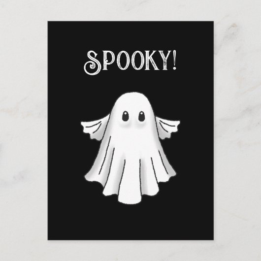 Enge Gelukkige Halloween Briefkaart (Voorkant)