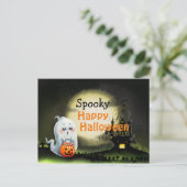 Enge Gelukkige Halloween Briefkaart (Staand voorkant)