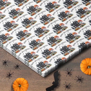 Enge Gelukkige Halloween Tissuepapier