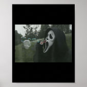  enge gezicht horror Poster Halloween (Voorkant)