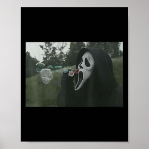  enge gezicht horror Poster Halloween