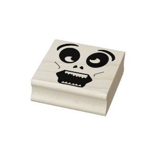 Enge gezicht illustratie art stempel