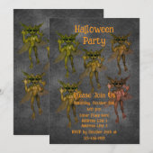 Enge Goblin Halloween Kaart (Voorkant / Achterkant)