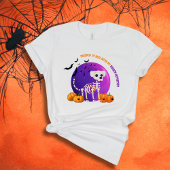 Enge Golden Retriever Halloween Full Moon T-shirt