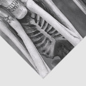 Enge Grappige Skeletten Halloween Weefselpapier Tissuepapier (Detail)