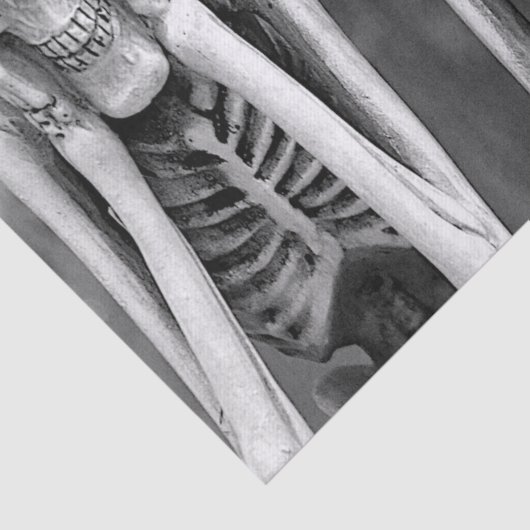 Enge Grappige Skeletten Halloween Weefselpapier Tissuepapier (Detail)