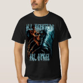 Enge griezelige horror ondood monster, demon of gh t-shirt (Voorkant)