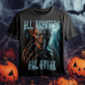 Enge griezelige horror ondood monster, demon of gh t-shirt