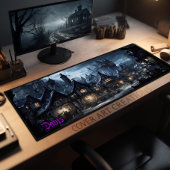 Enge griezelige macabere dorp bureaumat