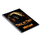 Enge Grim Reaper Trick or Treat Notitieboek (Rechterzijde)