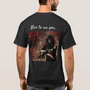 Enge Groet van de Magere Hein T-shirt