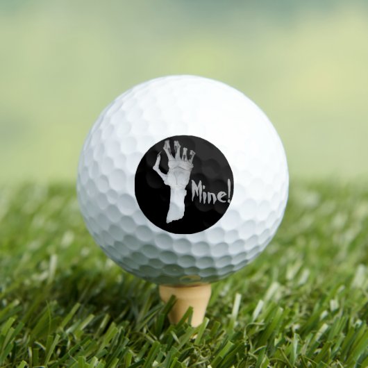 Enge gruwelijke knoestige monsters hand golfballen (Insitu Shirt)