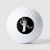 Enge gruwelijke knoestige monsters hand golfballen (Voorkant)