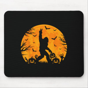Enge Halloween Bigfoot Pompoen Grappige Halloween  Muismat
