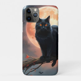 Enge Halloween Black Cat maanlicht, Case-Mate iPhone Case