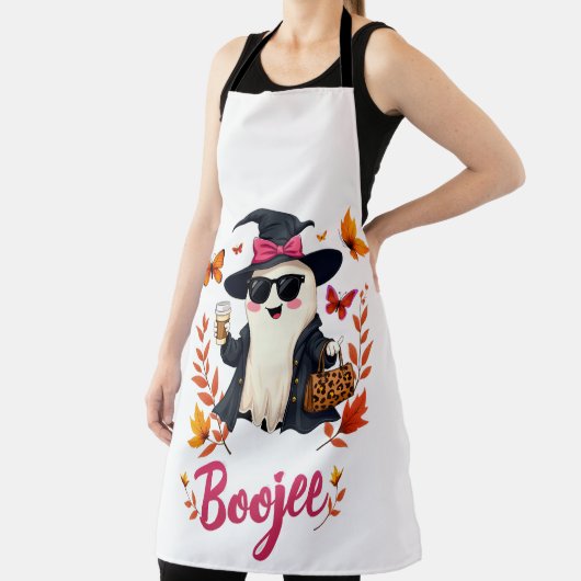 Enge Halloween Boojee Sassy Klasse Geest Schort (Insitu)