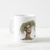 Enge Halloween Boom Koffiemok (Voorkant links)