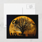 Enge Halloween Briefkaart (Voorkant / Achterkant)