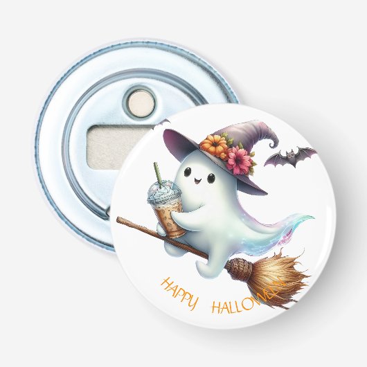Enge Halloween Button Flesopener (Voorkant)