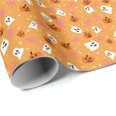 Enge Halloween Cadeaupapier (Rol Hoek)