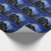 Enge Halloween Cadeaupapier (Hoek)