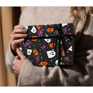 Enge Halloween Cadeaupapier